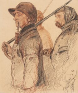 Hannekemaaiers (afbeelding: C.W. Allers, Nederlands Openluchtmuseum)